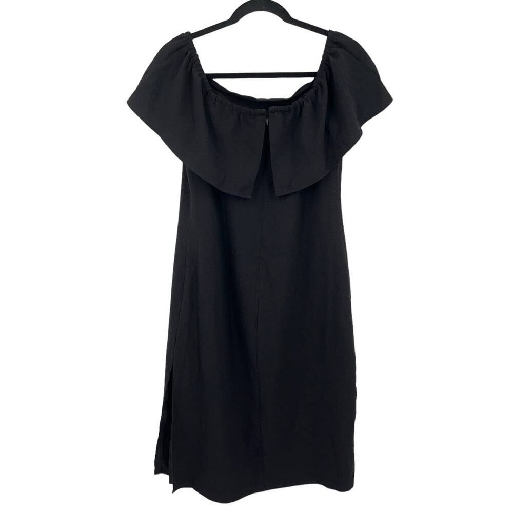 Charles Henry dress Off the shoulder black Small S - Picture 3 of 4